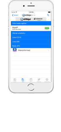 Drwidget ICD10