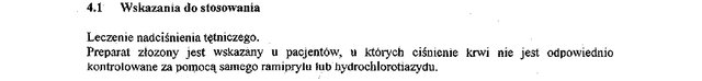 Wskazania wg ChPL