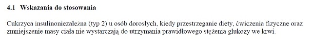 Wskazania wg ChPL