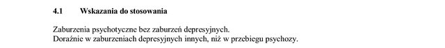 Wskazania wg ChPL