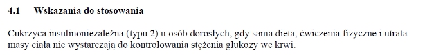 Wskazania wg ChPL