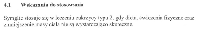 Wskazania wg ChPL