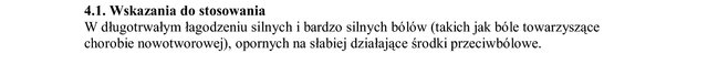 Wskazania wg ChPL